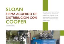 Sloan firma acuerdo de distribución con Cooper